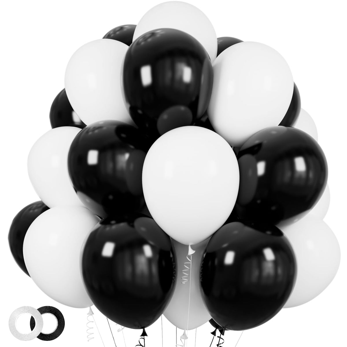 ASIYUHY Yellow Balloon 12 inch 100 Pack Thick Latex Helium Balloons