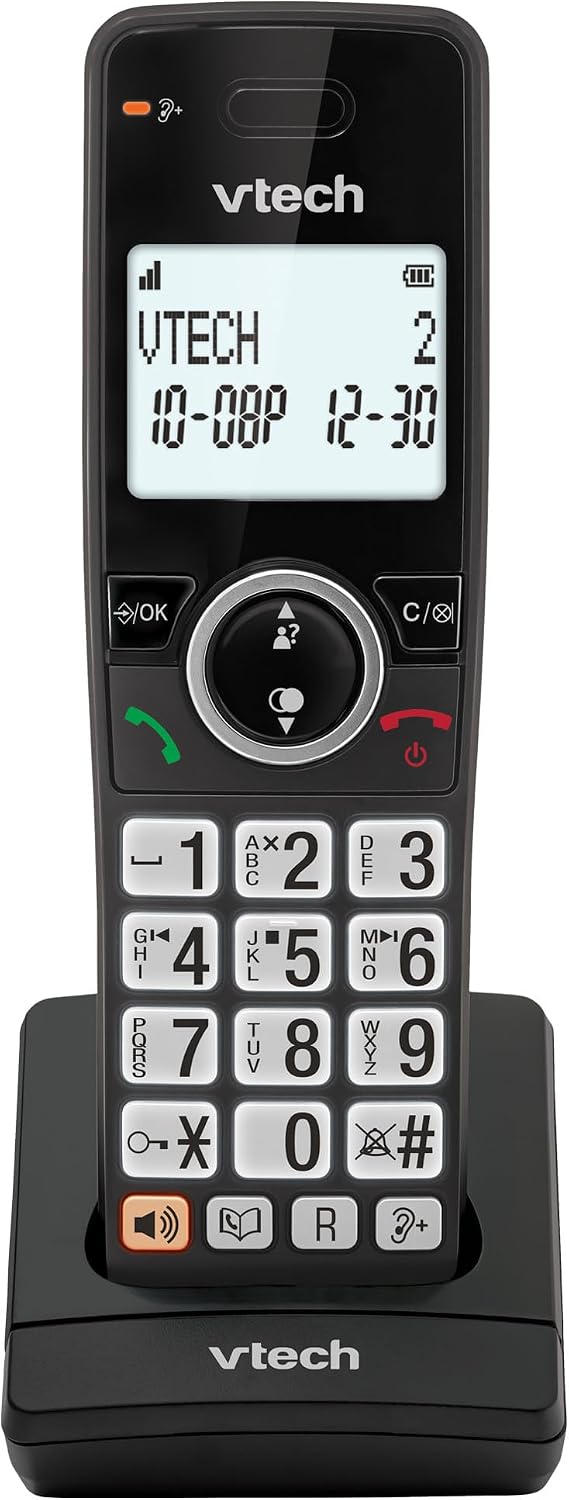 VTech EA5053 DECT Cordless Phone with Answering Machine,Nuisance Call Blocker, Volume Booster, Easy-to-Read Backlit Display, 18 Hours Talk-time, Handsfree Speakerphone, 4-Handset