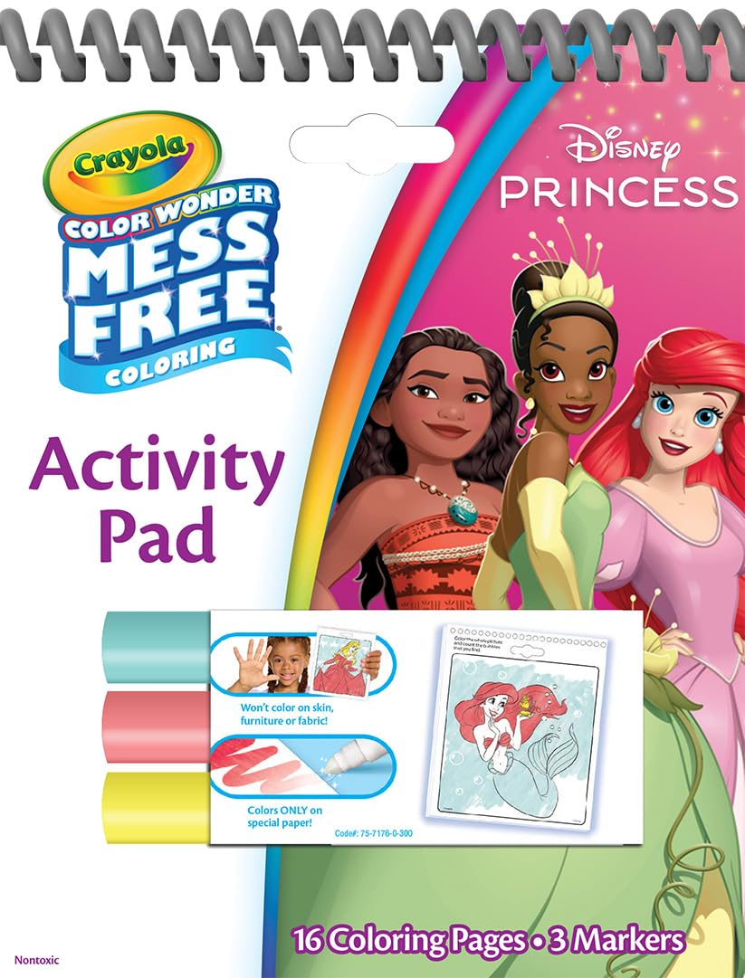 Crayola Color Wonder Mess Free Coloring Activity Set (30+ Pcs)