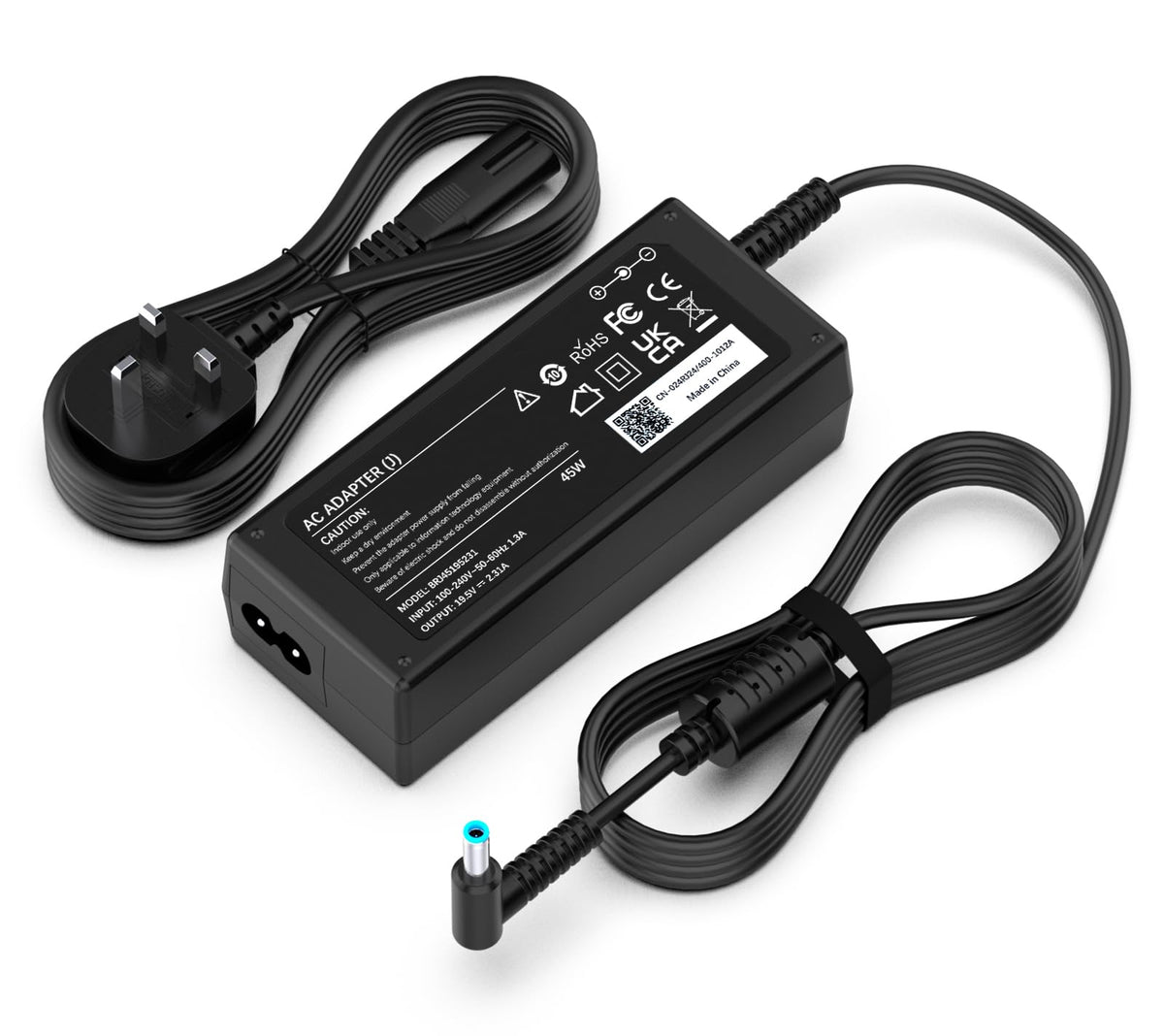 USB C Laptop Charger 45W Compatible with Acer HP Asus Lenovo Chromebook