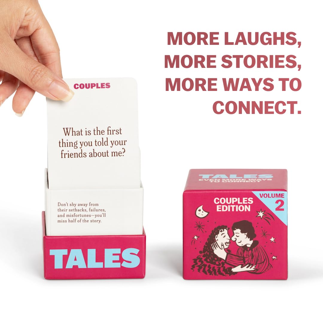 TALES 150 Conversation Cards, Family Edition, Create Meaningful Connections