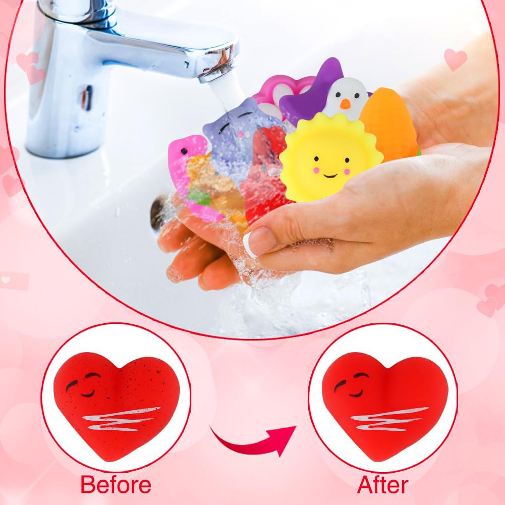 80 Pcs Party Favors for Kids 4-8, Kawaii Squishies Mochi Squishy Toys Bulk