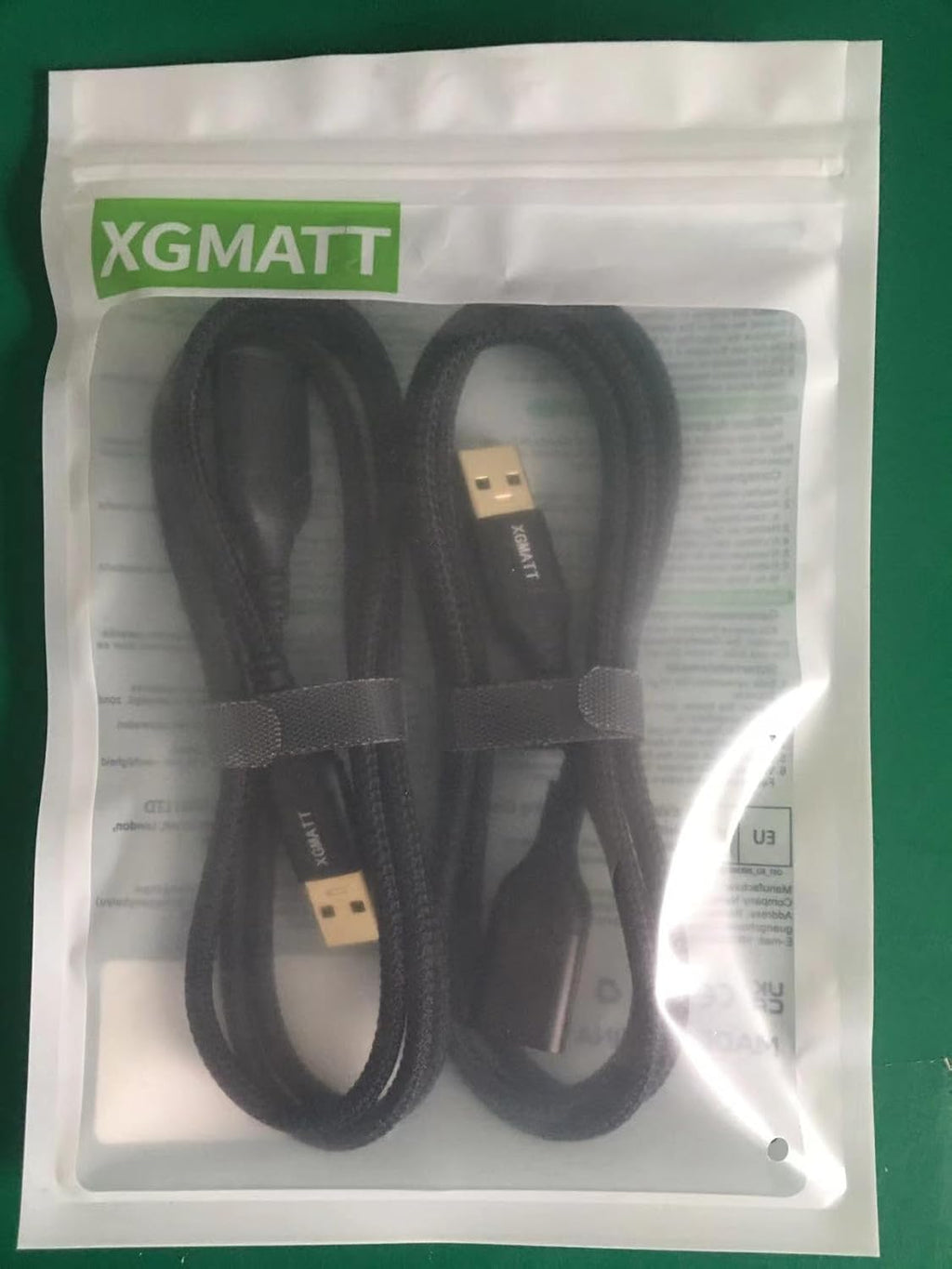 USB 3.0 Extension Cable 1M 2Pack USB Extender Male to Female,Black