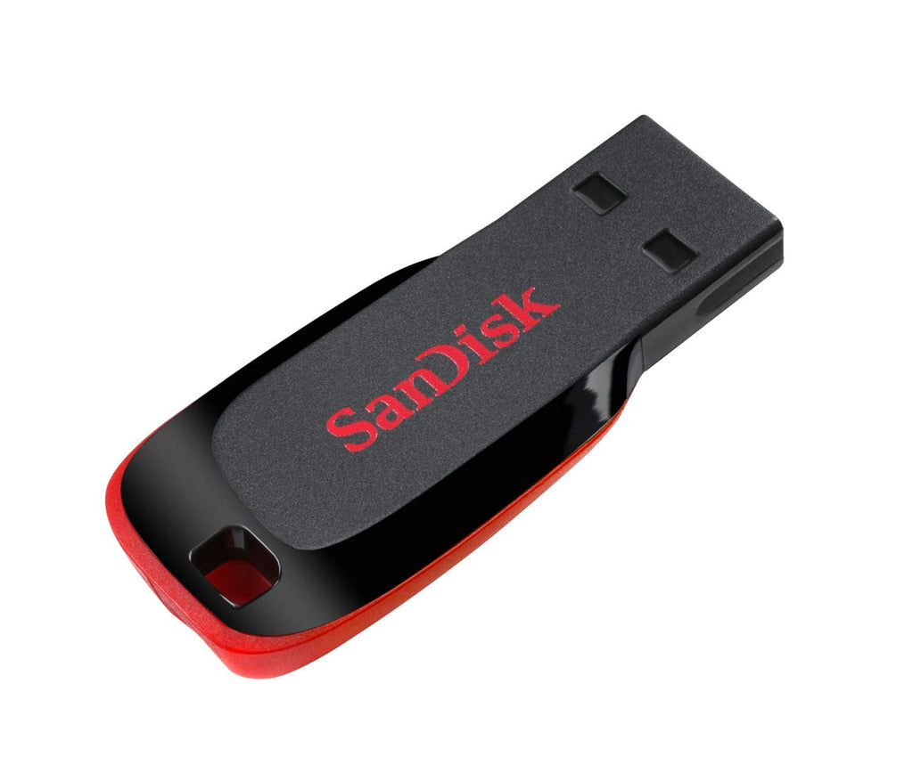 SANDISK Cruzer Blade 64GB, USB-A Flash Drive, Black