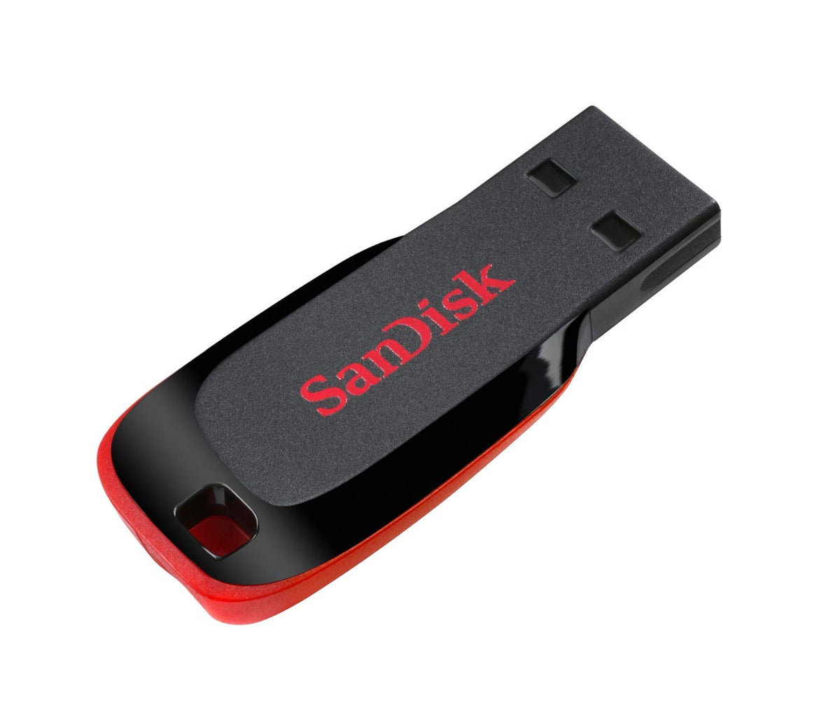 SANDISK Cruzer Blade 64GB, USB-A Flash Drive, Black