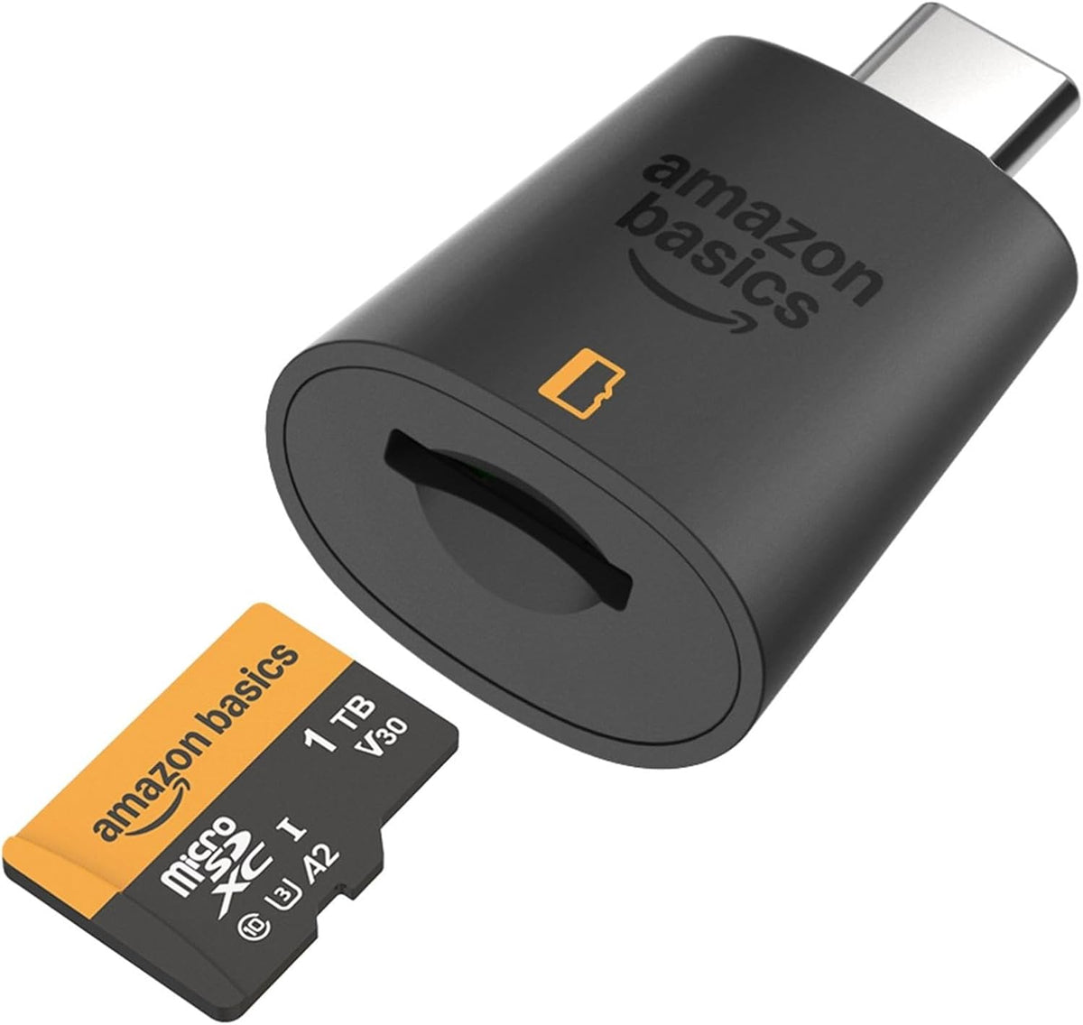 Amazon Basics 1TB Micro SD Card, Read Speed Up to 200MB/s, 1-Pack