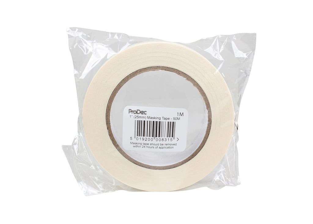 ProDec 0.75 inch x 50m Multi Surface Masking Tape For Painting