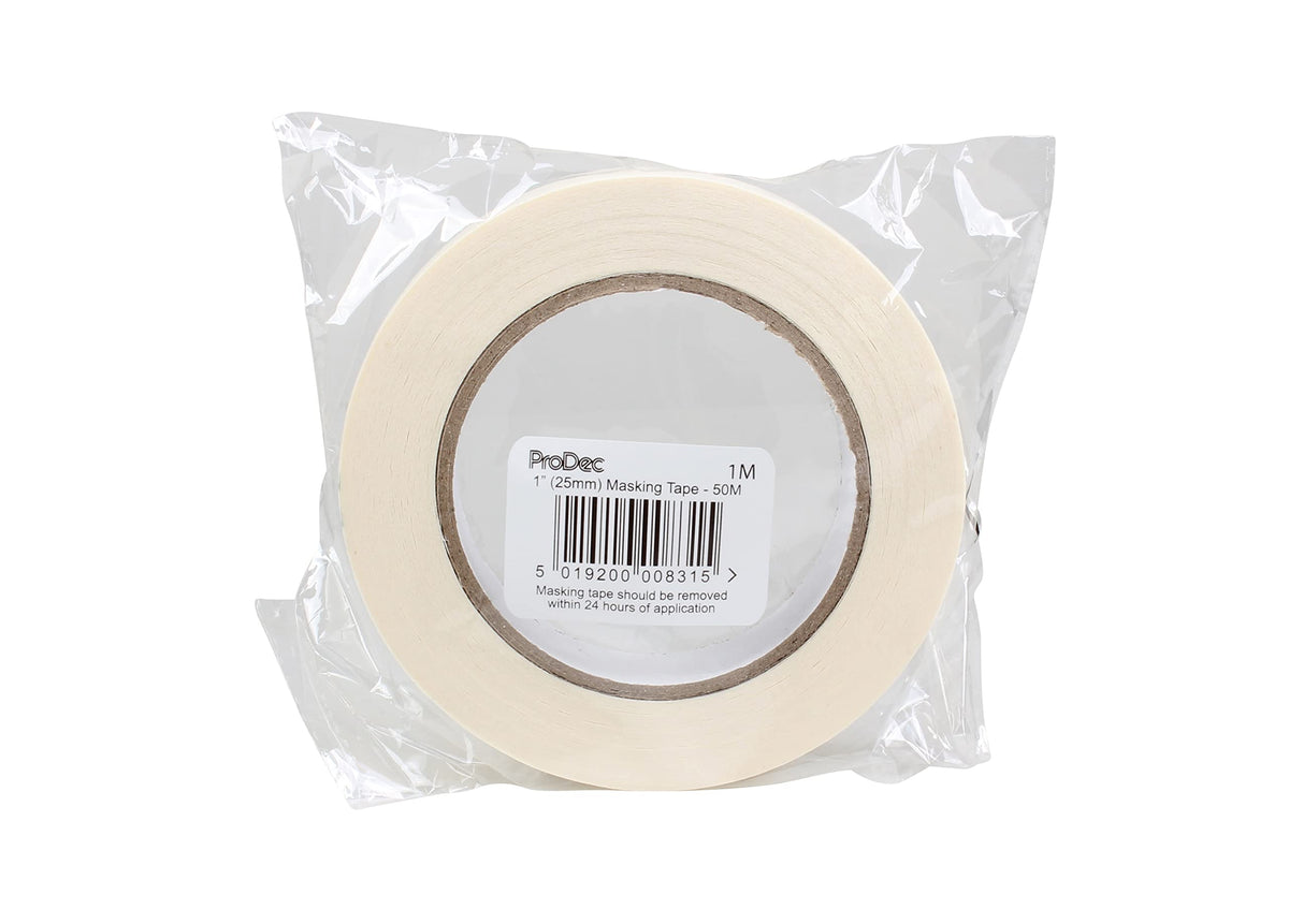 ProDec 0.75 inch x 50m Multi Surface Masking Tape For Painting