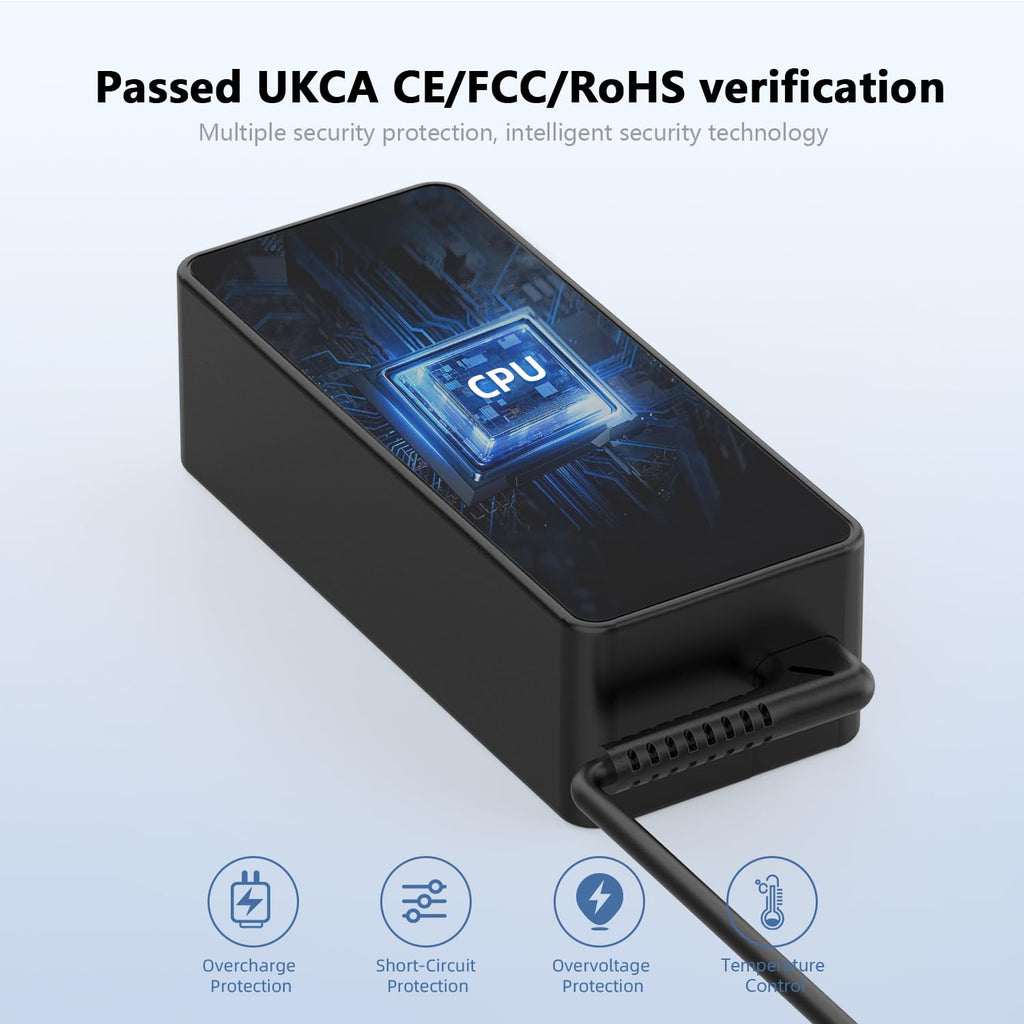 USB C Laptop Charger 45W Compatible with Acer HP Asus Lenovo Chromebook