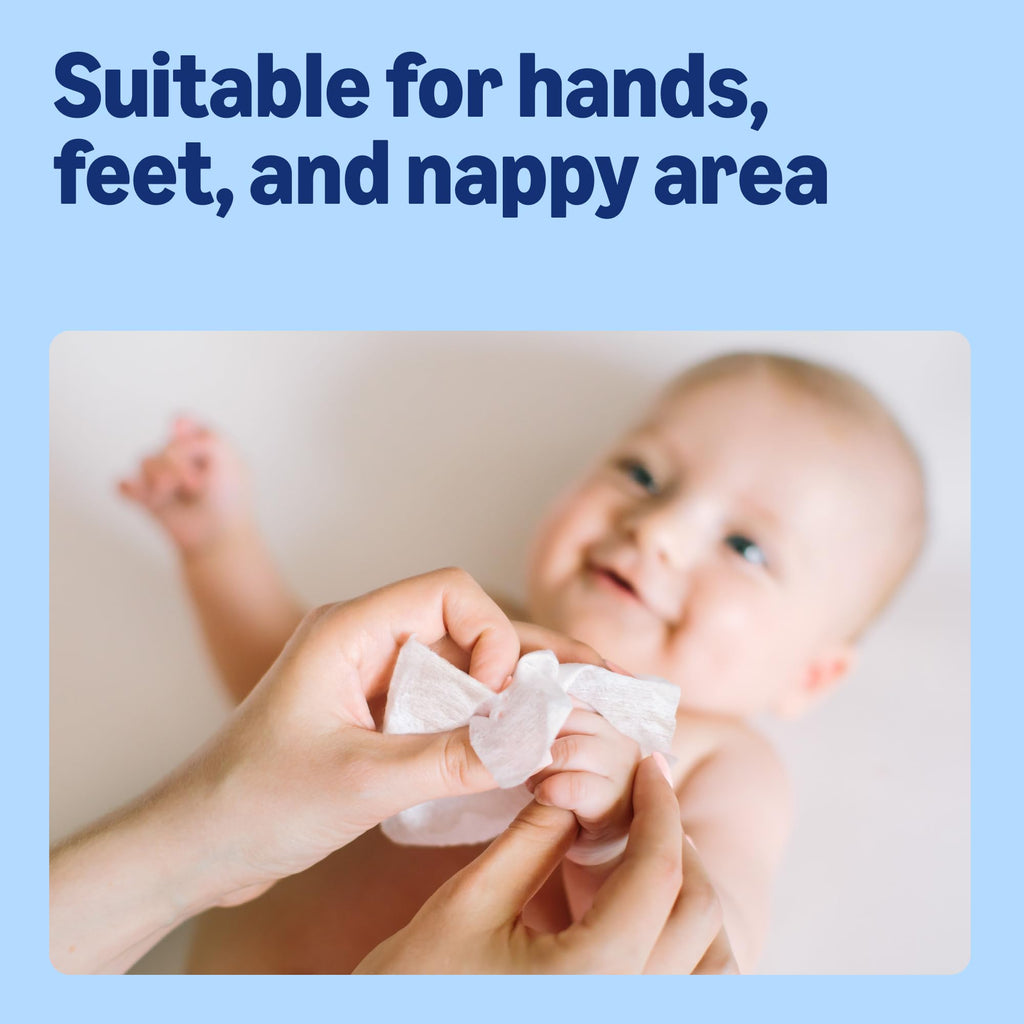 by Amazon Disney Baby Wipes, 99% Water, 720 Wipes, Unscented, 12 Pack of 60
