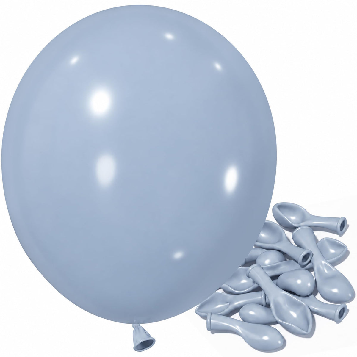 Jobkoo Dusty Pink Balloons, 12 Inch 50 Pcs Boho Blush Pink Latex Balloon