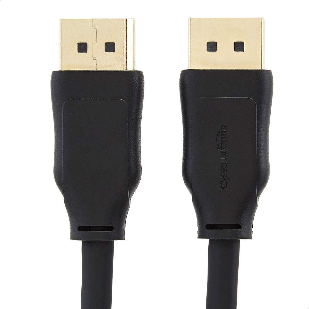 Amazon Basics DisplayPort 1.4 Cable, 32.4 Gbps, 8K@60Hz, 1.8 m, Black