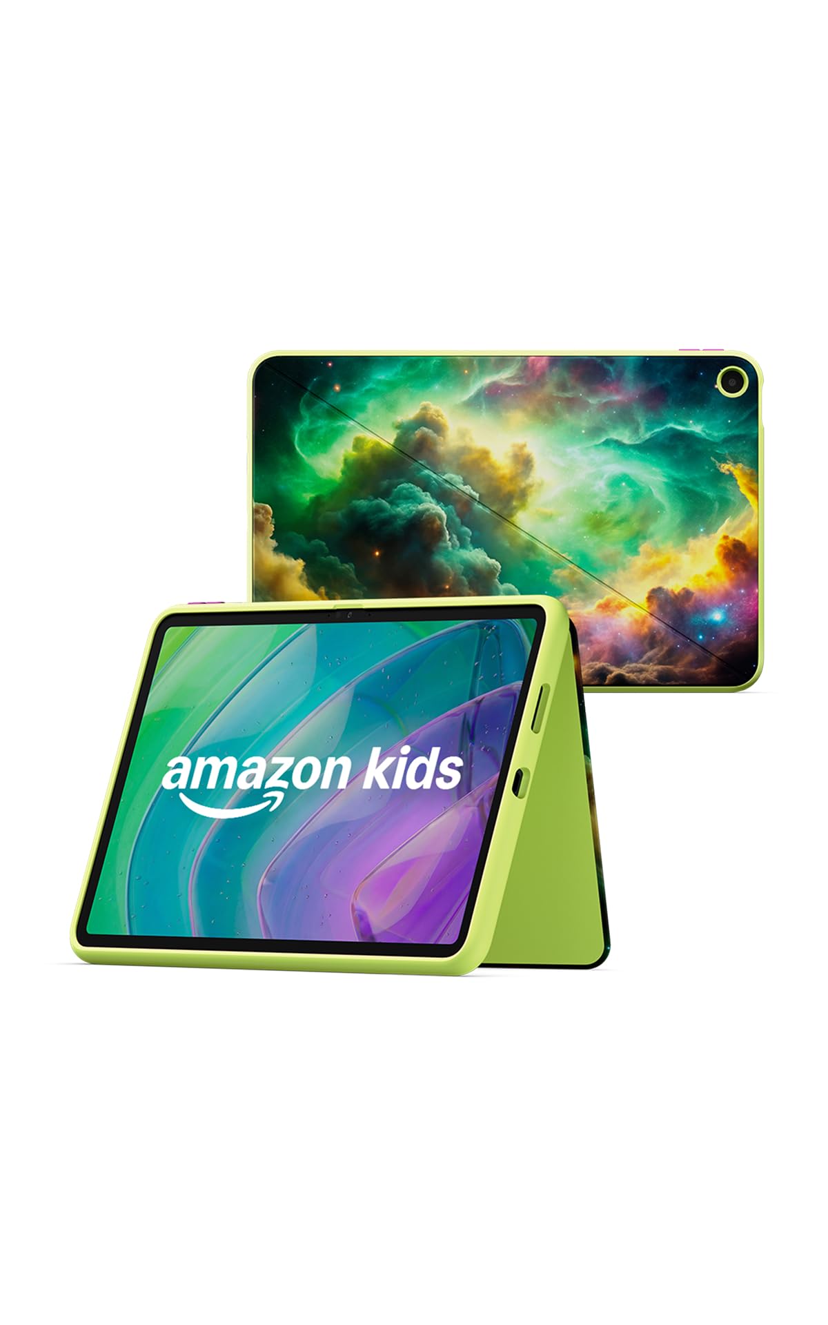 Amazon Kids Tablet 11 (newest gen) ages 6+, 11" 2.5K display, all-day battery, plus 1 year of Kids+ with videos, apps, games and books, slim hard case included (SpongeBob and Patrick)