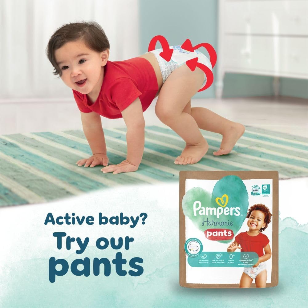 Pampers Harmonie Nappies Size 4 Monthly Box