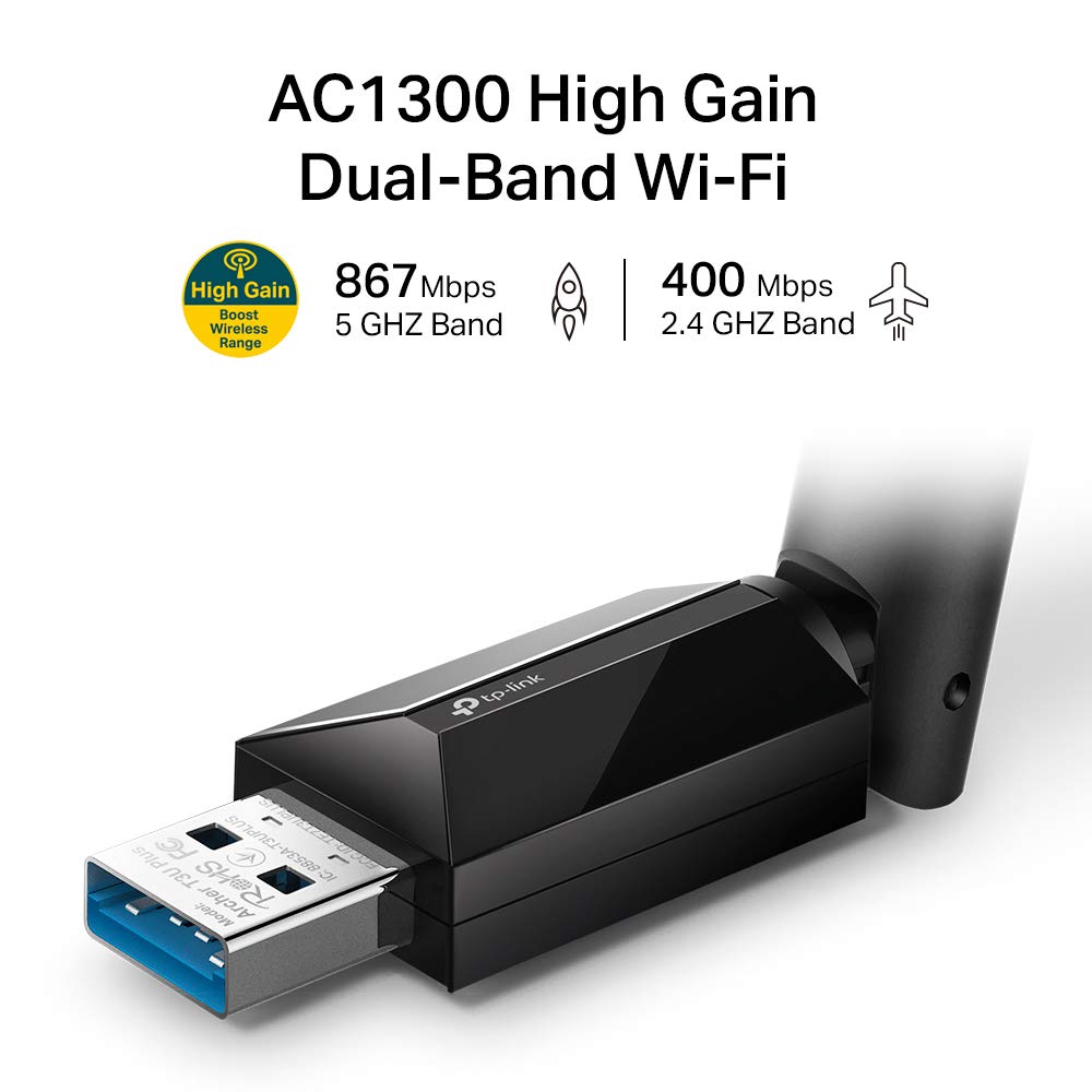 TP-Link Nano USB Bluetooth 4.0 Adapter for PC Laptop Desktop Computer, Bluetooth Dongle and Receiver for Windows 11/10/8.1/8/7/XP, Plug and Play(UB400)