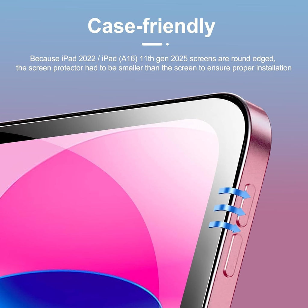 NEW'C for iPad (A16) 2025, iPad (10th Generation) 2022 Screen Protector
