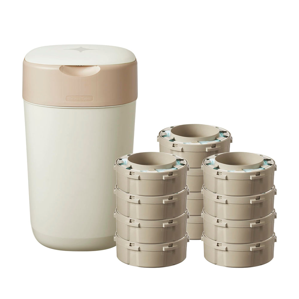 Tommee Tippee Twist & Click Nappy Bin Odour & Germ Protection