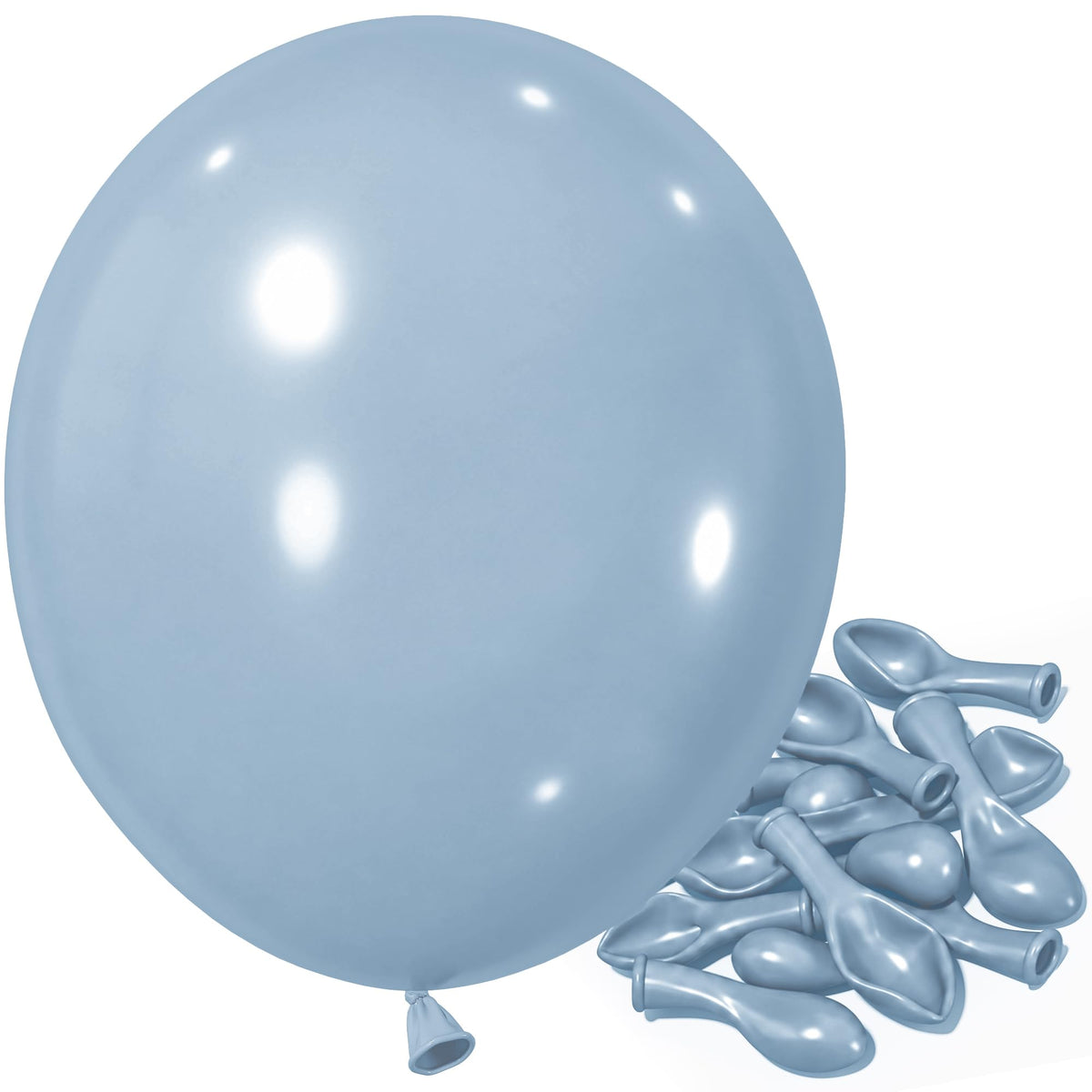 Jobkoo Dusty Pink Balloons, 12 Inch 50 Pcs Boho Blush Pink Latex Balloon