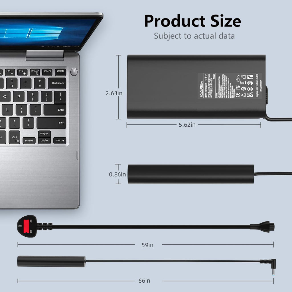 12V/24V 100W Car Laptop Charger USB C Compatible with MacBook Lenovo Dell