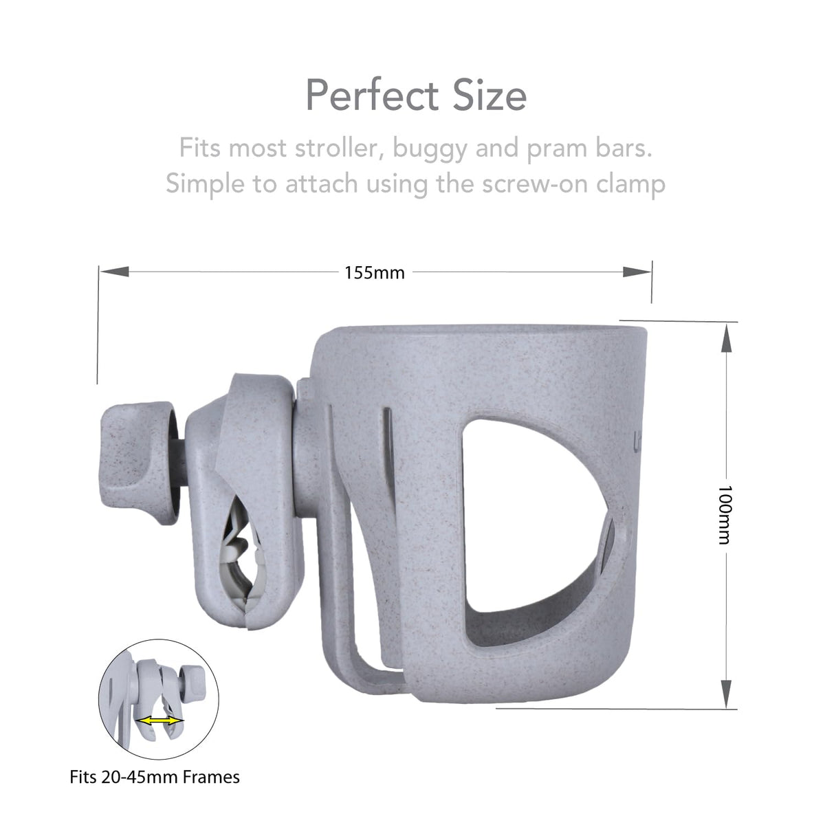 LittleLife Buggy And Pushchair Universal Cup & Phone Holder
