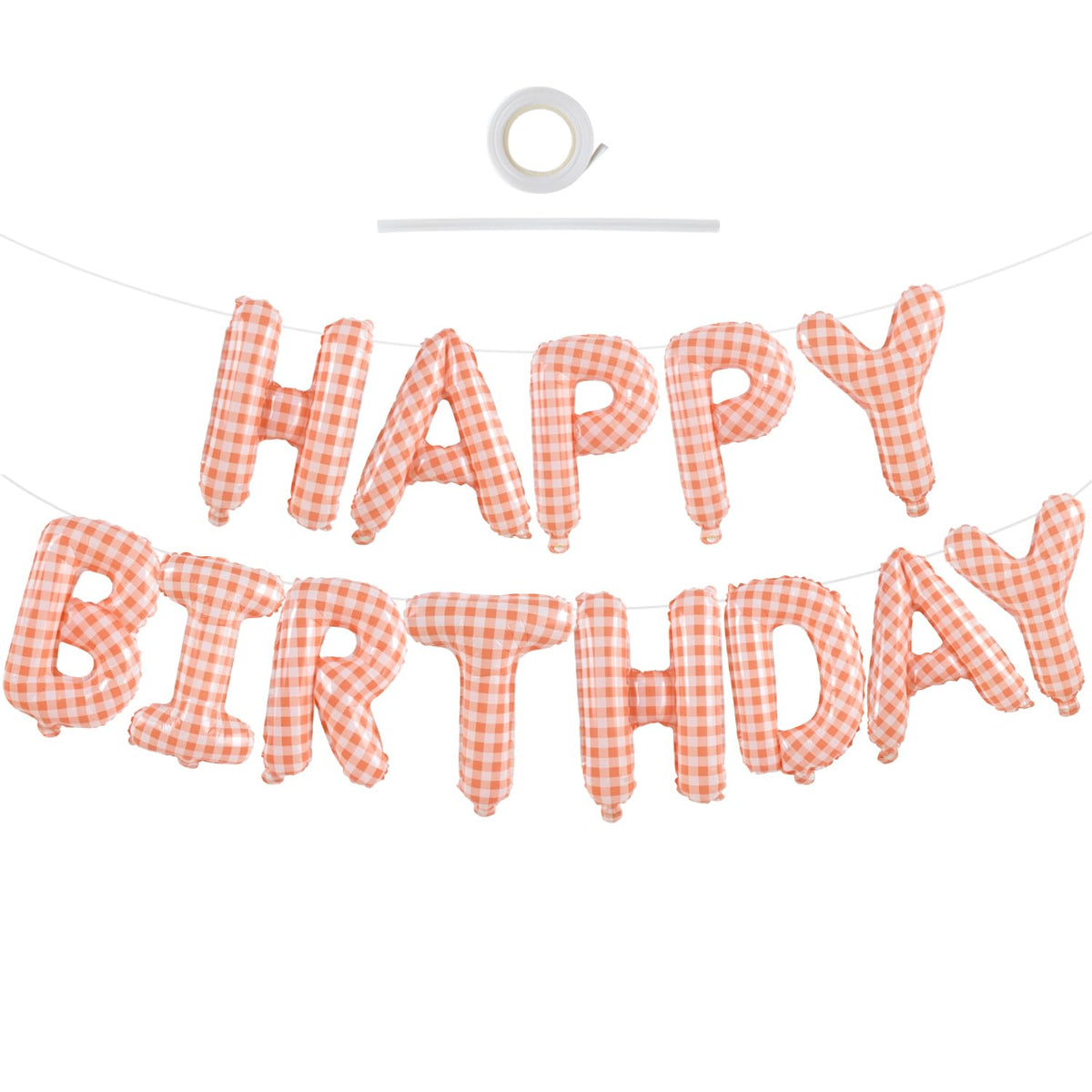 TONIFUL 16 Inch Black Happy Birthday Balloons Banner Decorations for Men