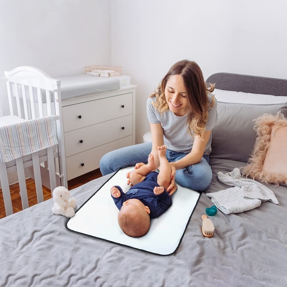 Lekebaby Foldable Baby Changing Mat - Travel & Portable