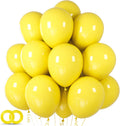 ASIYUHY Yellow Balloon 12 inch 100 Pack Thick Latex Helium Balloons