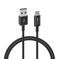 Amazon Basics USB-A to USB-C Fast Charger Cable, USB 2.0, 480Mbps Speed, USB-IF Certified, for Apple iPhone 16/15, iPad, Samsung Galaxy, Tablets, Laptops, 0.9 m, Black