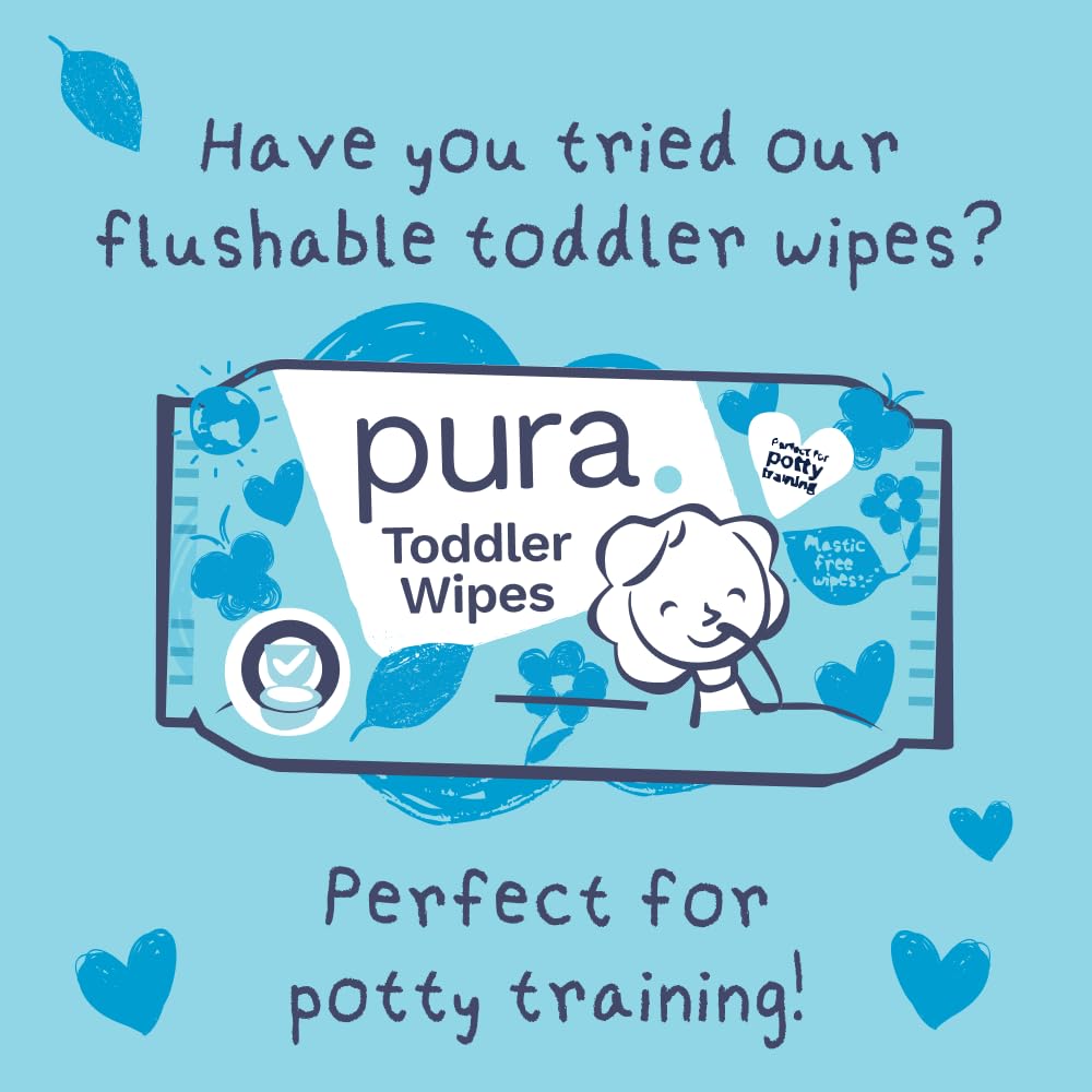 Pura Nappy Pants Size 5 (12–17kg) 20 Count Sensitive Skin