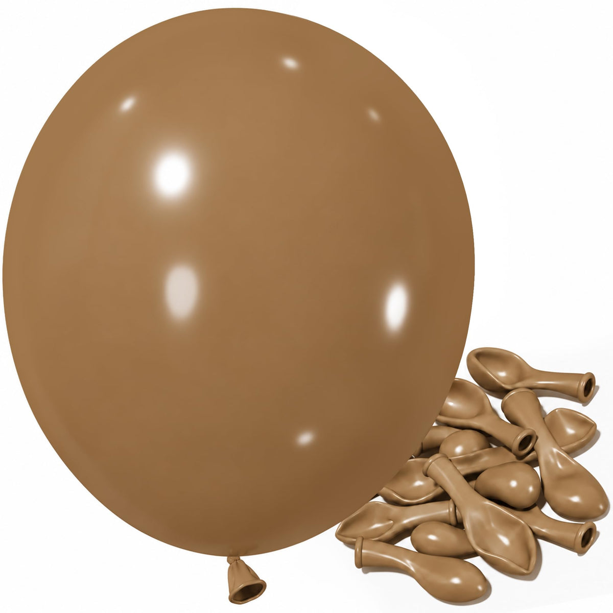 Jobkoo Dusty Pink Balloons, 12 Inch 50 Pcs Boho Blush Pink Latex Balloon