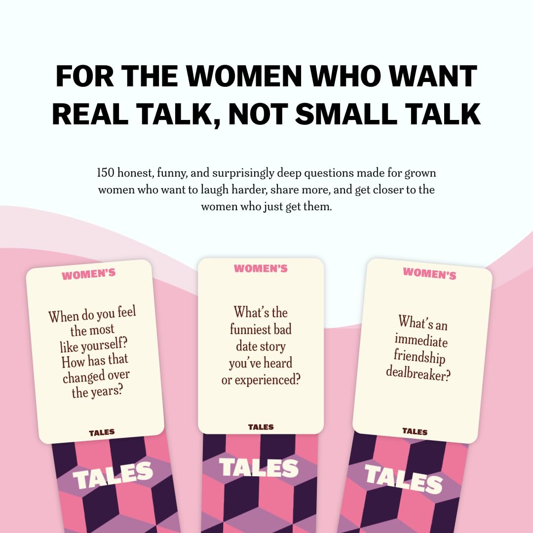 TALES 150 Conversation Cards, Family Edition, Create Meaningful Connections