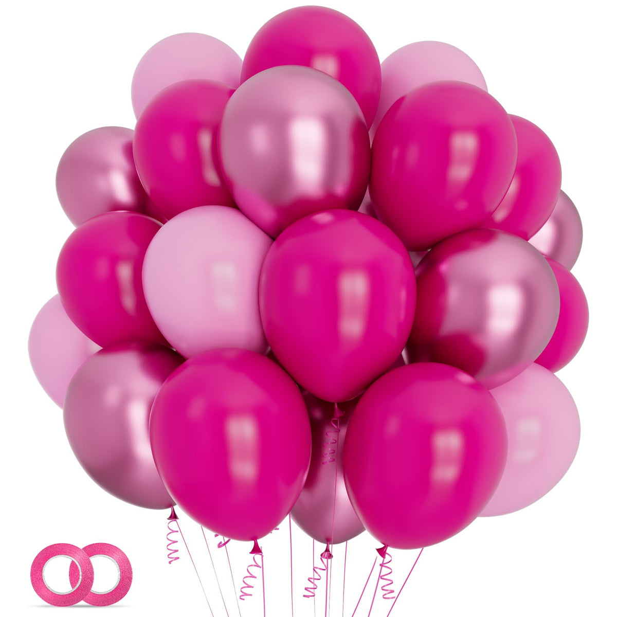 ASIYUHY Yellow Balloon 12 inch 100 Pack Thick Latex Helium Balloons