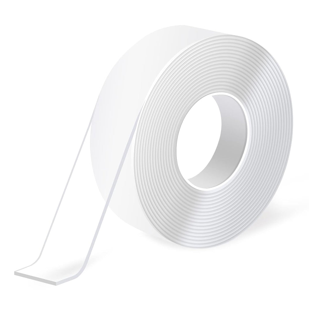 Art3d Double-Sided Tape Heavy Duty (10FT) Mounting Tape, Multipurpose Removable Adhesive Foam Tape, Reusable Transparent Tape for Paste Items, Household