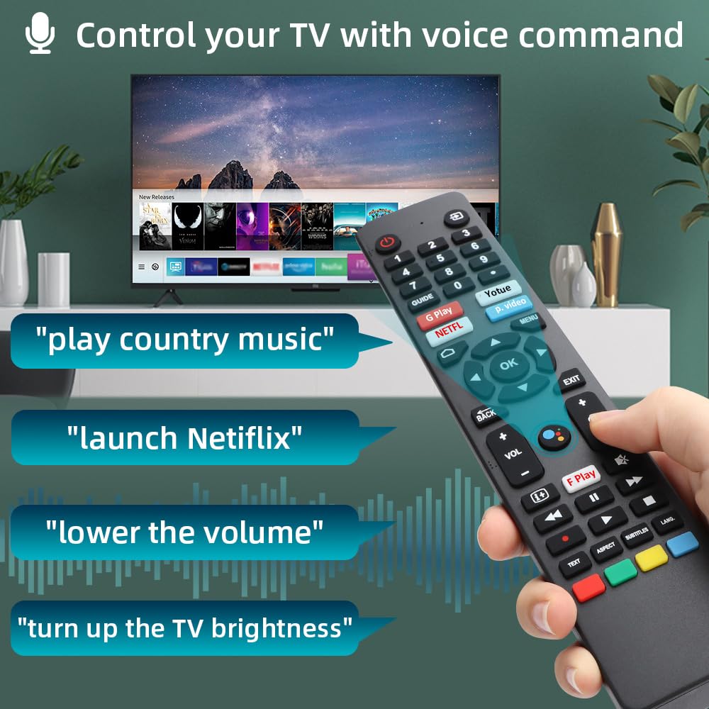 for-LG-Magic-Remote, Gvirtue Solar Voice Remote Control for-LG-Smart TV
