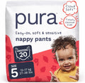 Pura Nappy Pants Size 5 (12–17kg) 20 Count Sensitive Skin