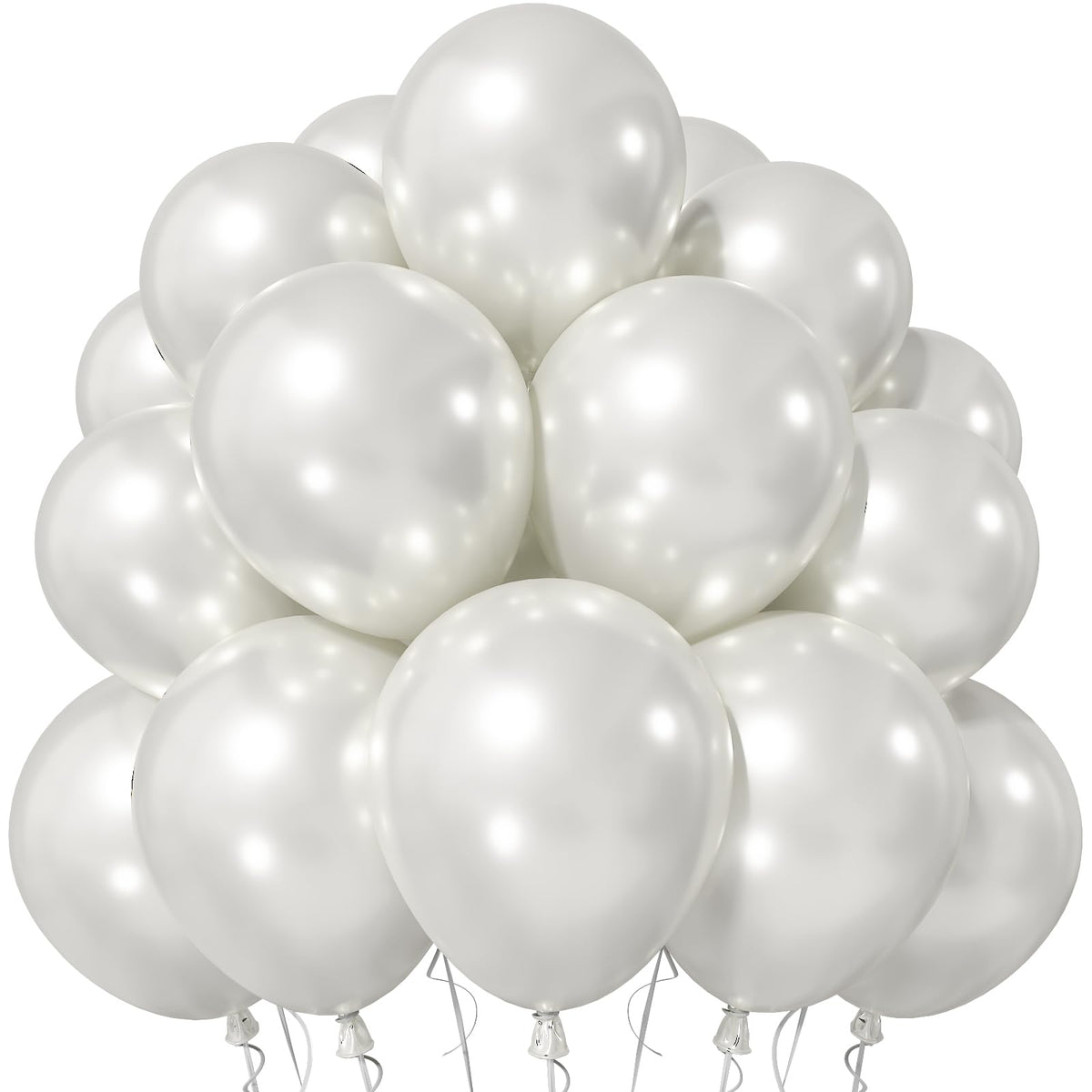Jobkoo Dusty Pink Balloons, 12 Inch 50 Pcs Boho Blush Pink Latex Balloon