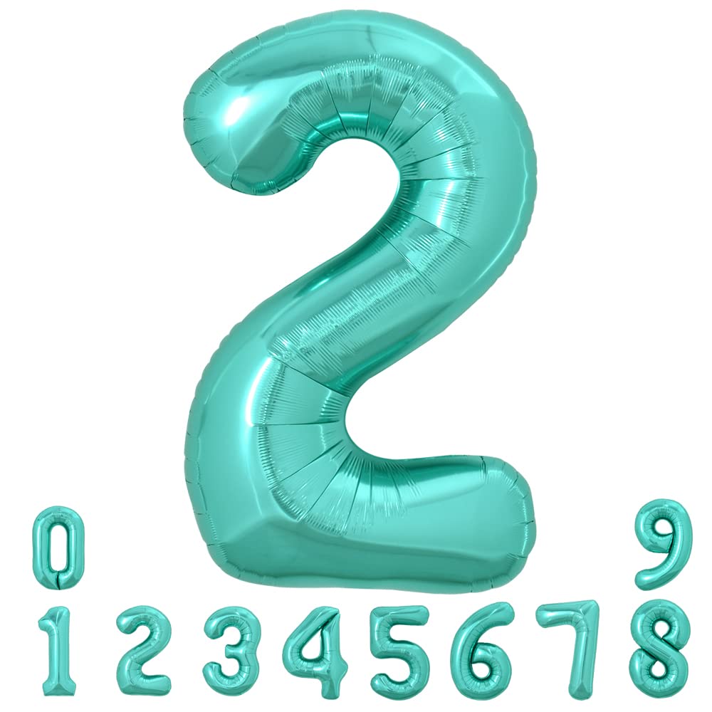 TONIFUL 40 Inch Pastel Purple Number 1 Balloon – Big Lilac Mylar Foil Number Balloons for Anniversary Girl's 1st Birthday, Lavender Gender Neutral Baby Shower, Butterfly Theme Party Decorations