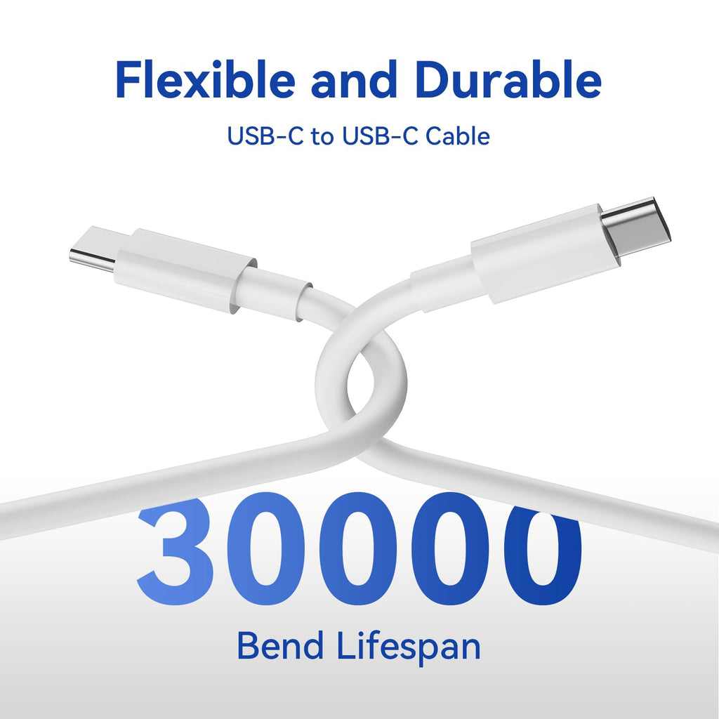 USB C Charger Cable,6FT/1.8M USBC to USBC Cable 100W 5A Type C Charger