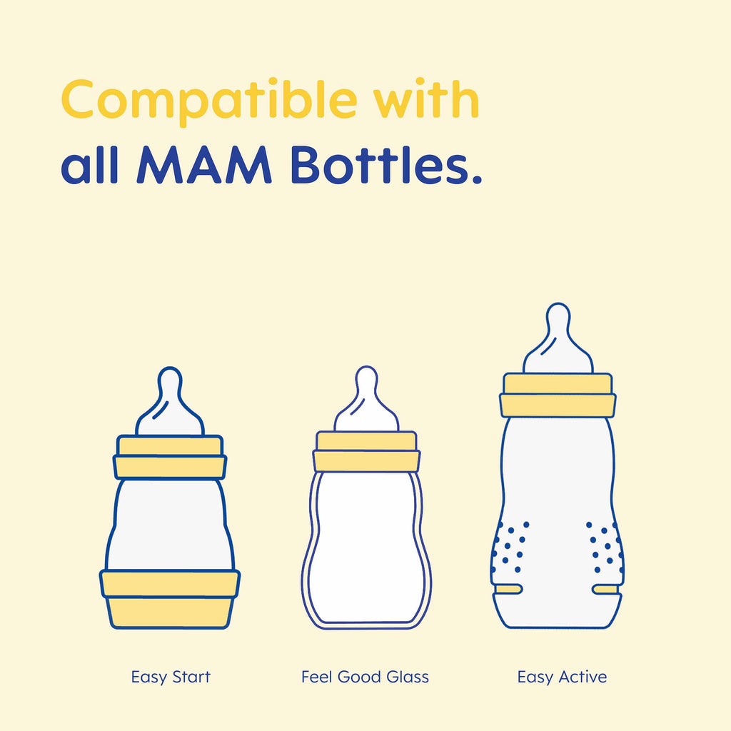 MAM Teats Size 2, Medium Flow, 2 Pack