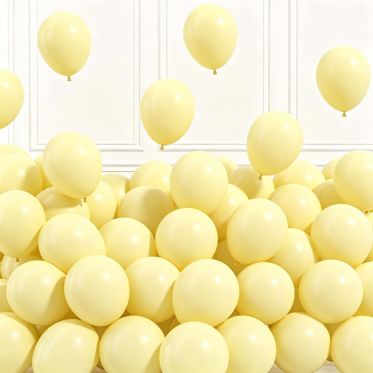 Togvu Black Balloons, 50Pack 5 Inch Small Mini Black Latex Party Balloons