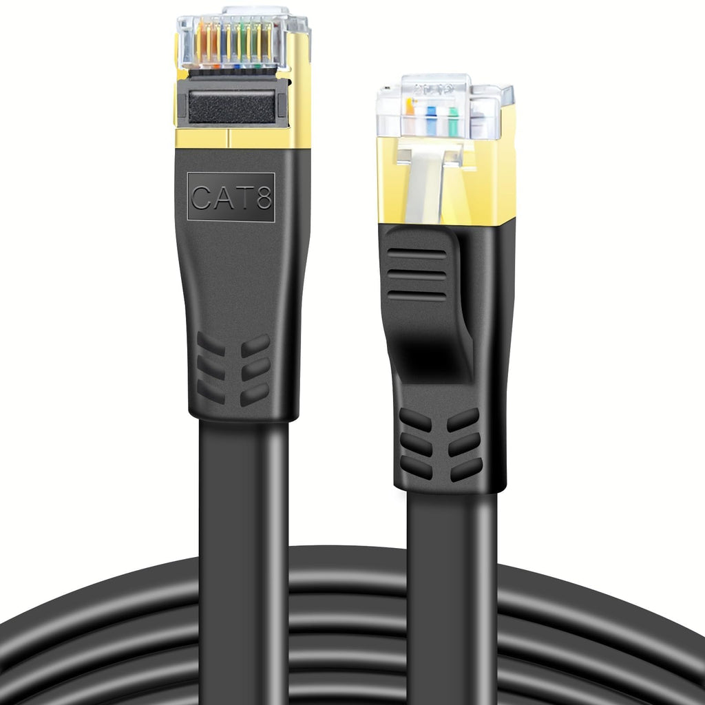 DDMALL Ethernet Cable 0.5m 1m 2m 3m 5m 10m 15m 20m Cat 8 Internet Cable