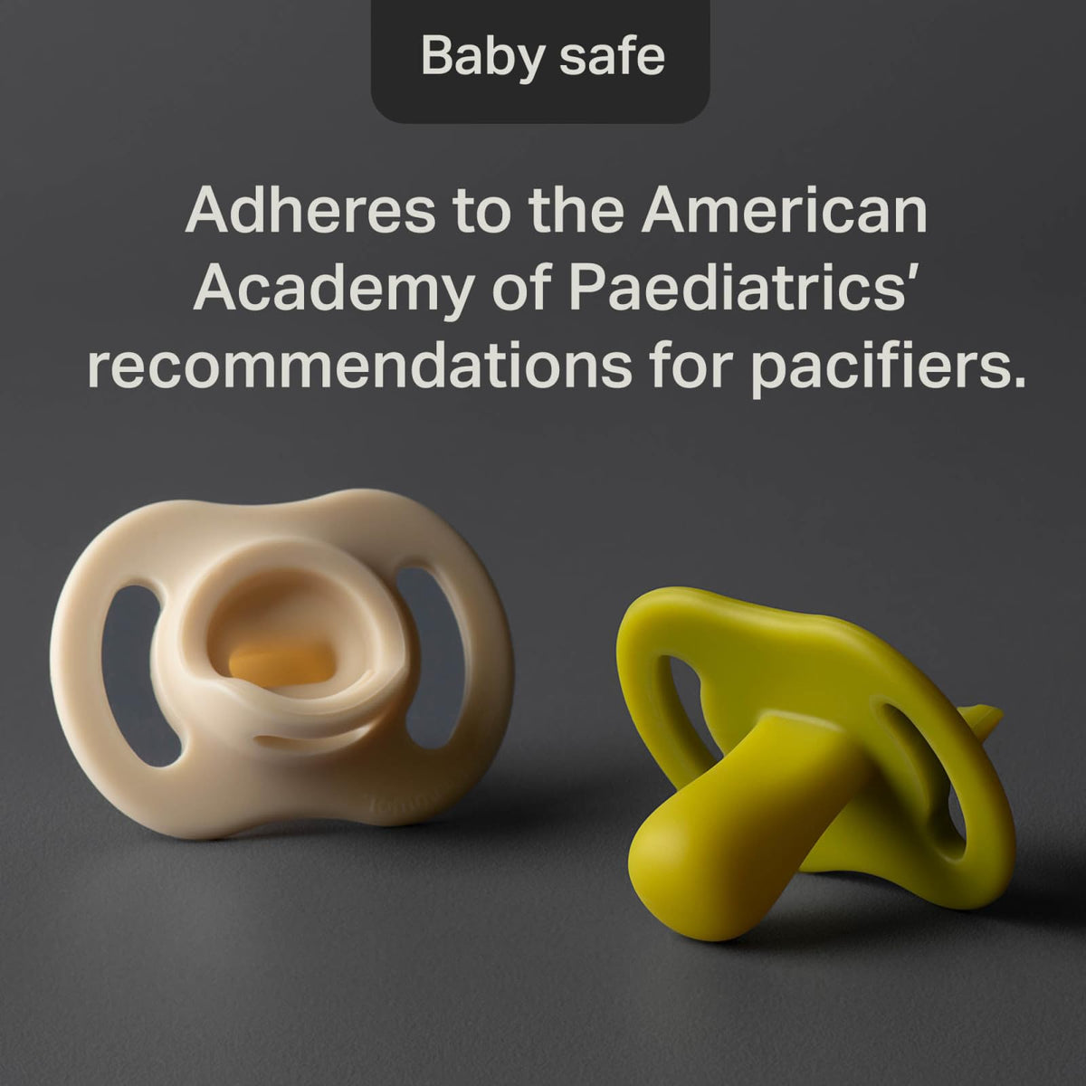 Tommee Tippee NightGlow Dummy Orthodontic 6-18m Pack of 4