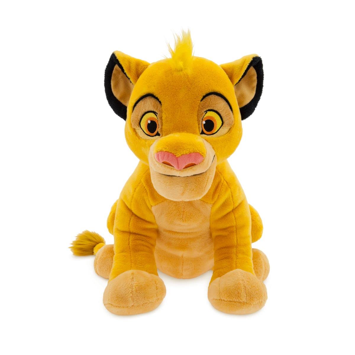 Disney Store Official Lightning McQueen Plush Medium Soft Toy for Kids - Cuddly Character with Fuzzy Texture and Embroidered Details - Suitable for All Ages - 12 Inches