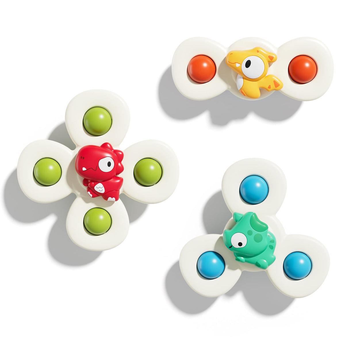 ALASOU Suction Cup Spinner Airplane Travel Toys for 1 Year Old Boy Girl