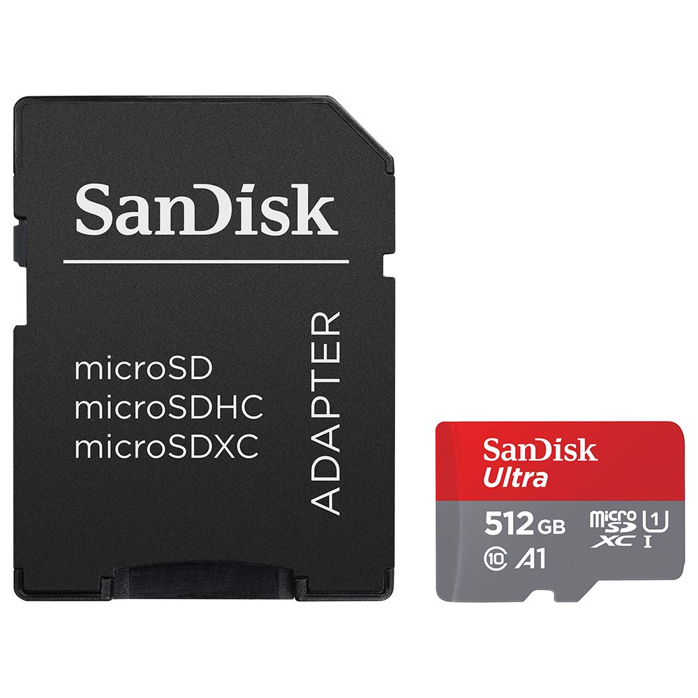 SanDisk 64GB Ultra microSDXC card for Chromebook + SD adapter up to 140 MB/s with A1 App Performance UHS-I Class 10 U1 (Pack of 2)