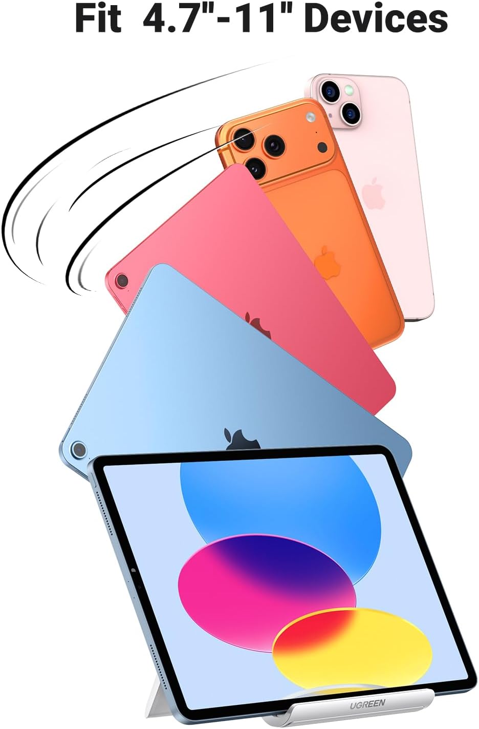UGREEN iPad Stand Tablet Desk Holder Travel Mount Video Call