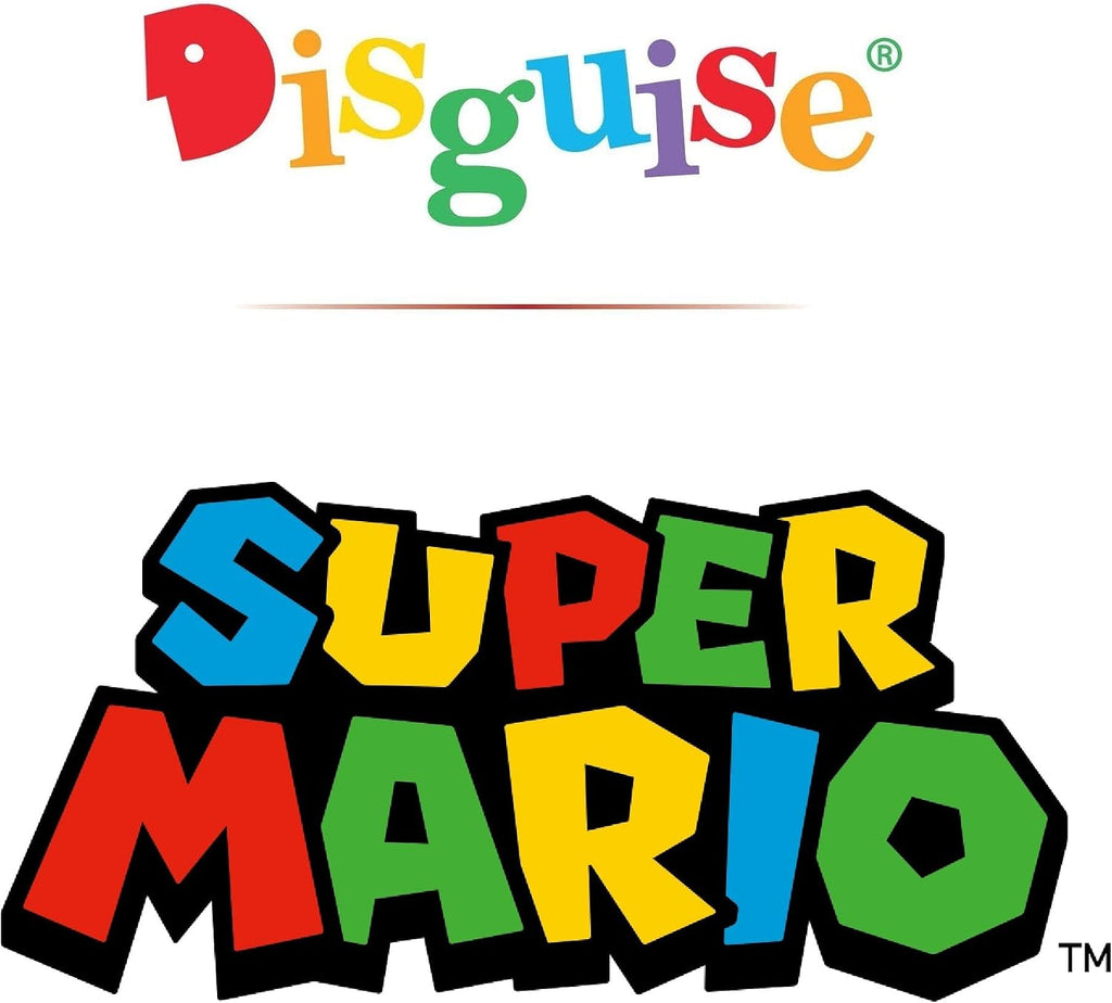 Disguise Nintendo Super Mario Costume, Officially Licensed Super Mario Brothers Boys Costume