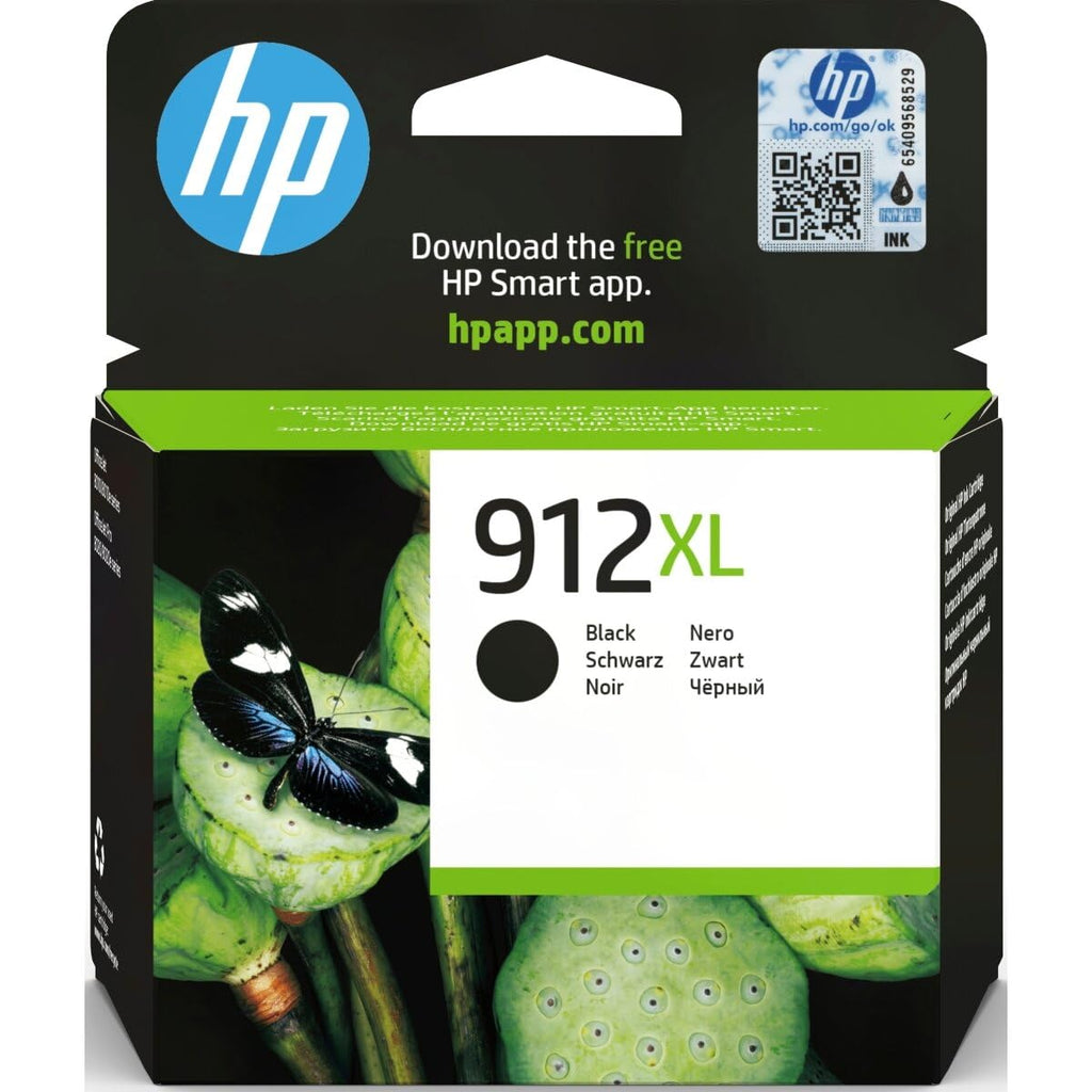 HP 912 4-Pack Black/Cyan/Magenta/Yellow Original Ink Cartridge