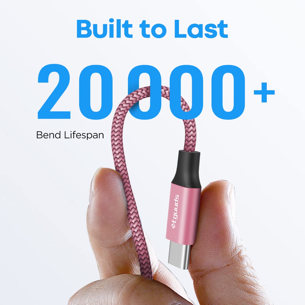 etguuds Extra Short USB C Cable 2Pack 0.15M, USB A to USB C Charger Cable