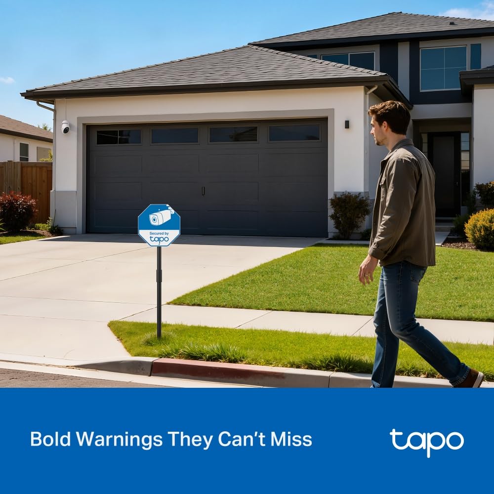 Tapo TC40 Full HD Pan/Tilt Outdoor Security Camera CCTV Camera 360° View